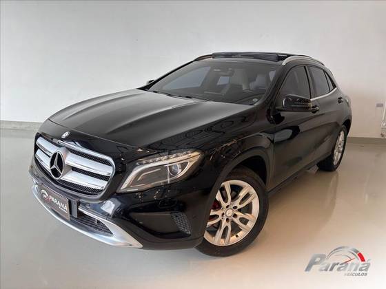 MERCEDES-BENZ GLA 200 1.6 CGI VISION BLACK EDITION 16V TURBO FLEX 4P AUTOMÁTICO MERCEDES-BENZ GLA 200 1.6 CGI VISION BLACK EDITION 16V TURBO FLEX 4P AUTOMÁTICO